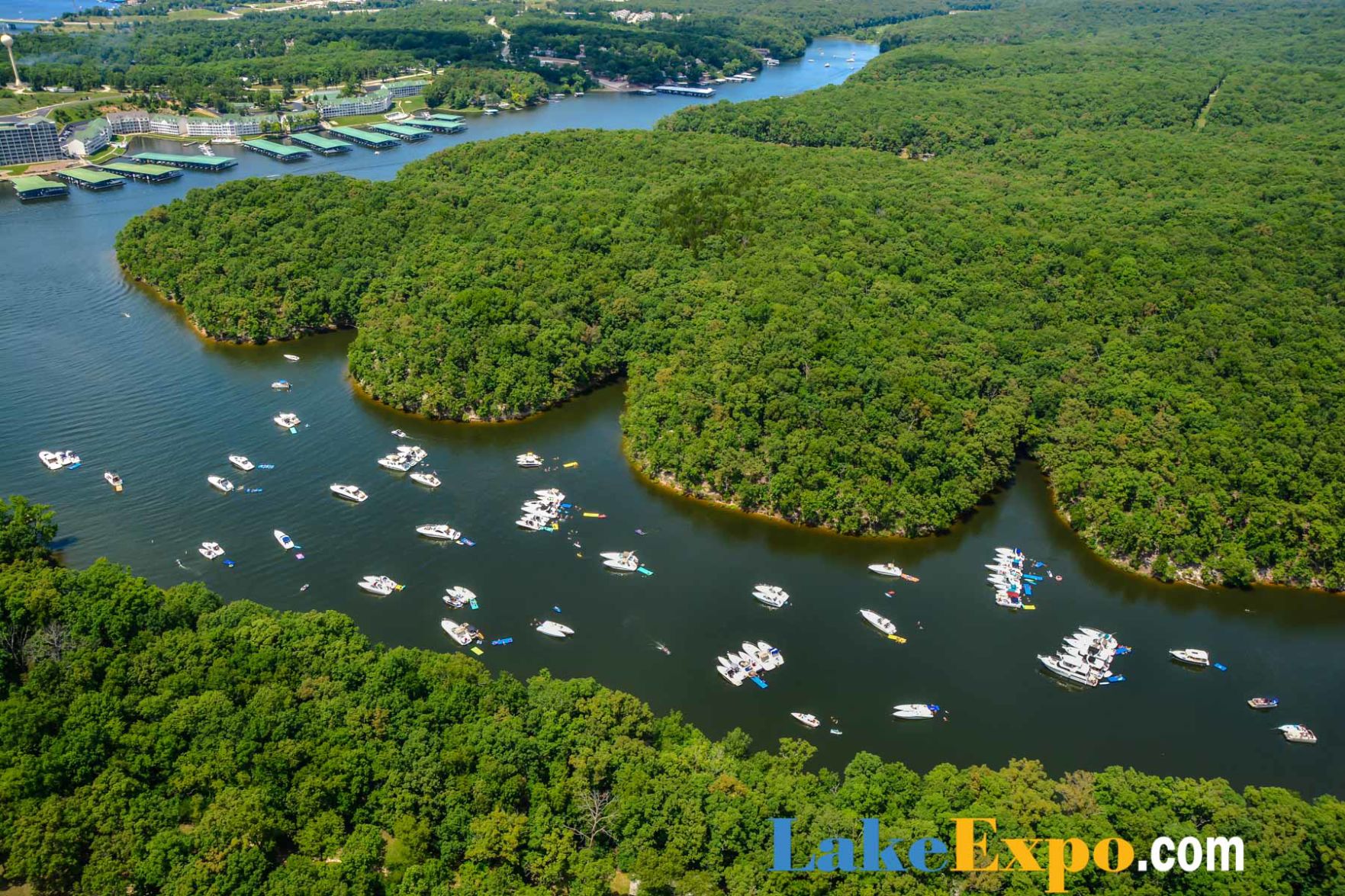 Boaters In Girl Scout Cove